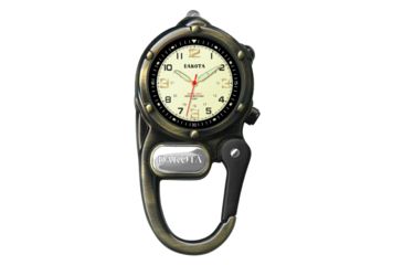 Image of Dakota Watches Mini Clip with Microlight, Antique Gold 4010439
