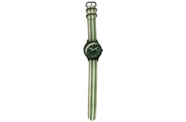 Image of Dakota Watches Plastic Sport, Green Dial, Green/Khaki Nylon Strap 4057-4