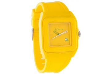 Image of Dakota Watches Retro Jelly, Yellow Dial &amp; PU Band 2130-1