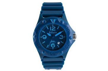 Image of Dakota Watches Sport Diver, Blue Dial, Blue PU Strap 2136-3
