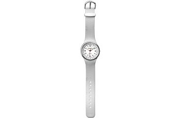 Image of Dakota Watches Sting Ray, White Dial, White Textured PU Strap 5352-3