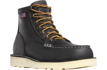 Image of Danner Bull Run Moc Toe 6in Boots, Black, 11.5D, 15568-11-5D