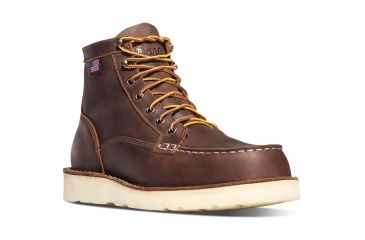 Image of Danner Bull Run Moc Toe 6in ST Boots, Brown, 8D, 15564-8D