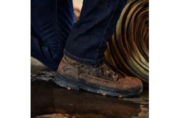 Image of Danner Caliper 6in Aluminum Toe Work Shoes - Mens, Brown, 8.5 US, D, 19453-8.5D