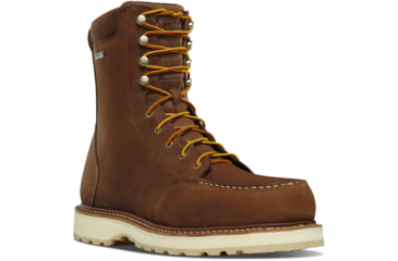 Image of Danner Cedar River Moc 8in Aluminum Toe Work Shoes - Mens, Brown, 7 US, EE, 14303-7EE