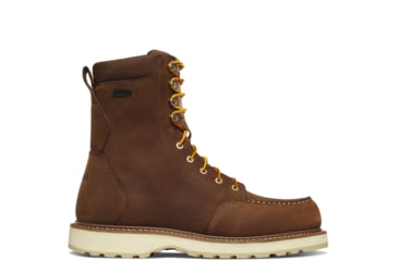 Image of Danner Cedar River Moc 8in Aluminum Toe Work Shoes - Mens, Brown, 7 US, EE, 14303-7EE