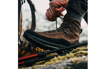Image of Danner Crag Rat USA 7in Hiking Boot - Mens, Brown/Green, 9.5D, 67810-9.5D