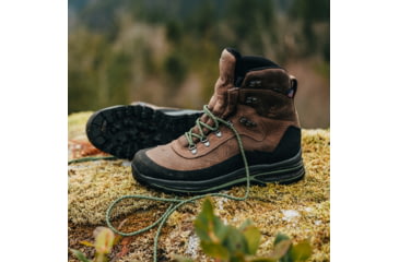 Image of Danner Crag Rat USA 7in Hiking Boot - Mens, Brown/Green, 9.5D, 67810-9.5D