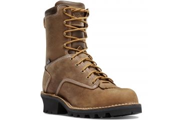 Image of Danner Logger 8in Boots, Brown, 8D, 15439-8D