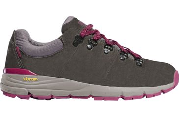 Image of Danner Mountain 600 Low Hiking Shoe - Women's-Gray/Plum-Medium-10