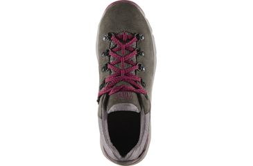 Image of Danner Mountain 600 Low Hiking Shoe - Women's-Gray/Plum-Medium-10