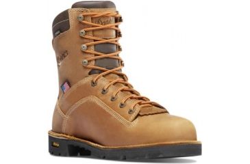 Image of Danner Quarry USA 8in Boots, Distressed Brown, 7D, 17315-7D