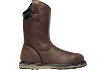 Image of Danner Steel Yard Wellington Wedge 11in Hot ST Work Boot - Mens, Brown, 8.5 US, Wide, 12562-8.5EE