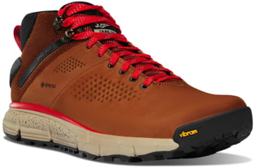 Image of Danner Trail 2650 Mid 4 in Hiking Boots - Mens, Wide, Brown/Red, 9, 61249-9D