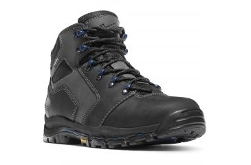 Image of Danner Vicous 4.5in Non-Metallic Toe Boots, Black/Blue, 7D, 13864-7D