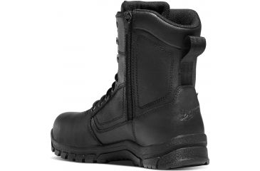 Image of Danner Lookout EMS/CSA Side-Zip 8in Non-Metallic Toe Boots, Black, 3B, 23826-3B