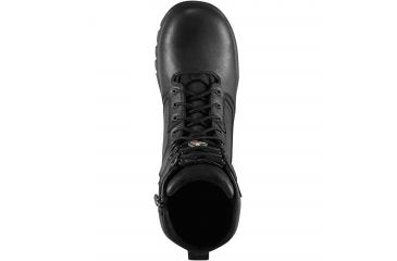 Image of Danner Lookout EMS/CSA Side-Zip 8in Non-Metallic Toe Boots, Black, 3B, 23826-3B