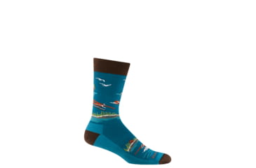 Image of Darn Tough Float Boat Crew Lightweight Socks - Mens, Cascade, X-Large, 6120-CASCADE-XL-DARN