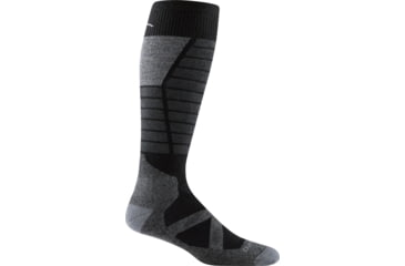 Image of Darn Tough Function X OTC Midweight w/ Cushion/ Padded Shin Socks - Mens, Black, Medium, 8044-BLACK-M-DARN