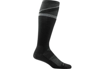Image of Darn Tough Mountain Top Over-the-Calf Cushion Sock - Mens, Black, Medium, 1873-BLACK-M-DARN