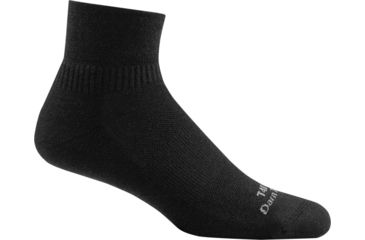 Image of Darn Tough Tactical 1/4 Cushion Sock, Black, Extra Small, T4088-BLACK-XS-DARN