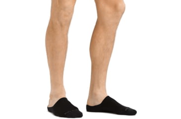 Image of Darn Tough Topless Solid No Show Hidden Lightweight Sock - Mens, Black, Medium, 6055-BLACK-M-DARN