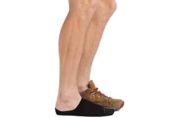 Image of Darn Tough Topless Solid No Show Hidden Lightweight Sock - Mens, Black, Medium, 6055-BLACK-M-DARN