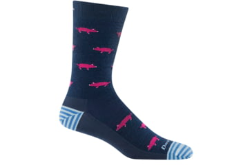 Image of Darn Tough Truffle Hog Crew Lightweight Socks - Mens, Midnight, X-Large, 6092-MIDNIGHT-XL-DARN