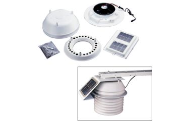 Image of Davis Instruments Fan Aspirated Radiation Shield Kit Daytime 52146