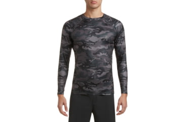 Image of Body Glove Catalina UPF Long-Sleeve Sun Shirt - Black Camo FDFB99CC, L, Black, DT25222B1643C-BLK-L