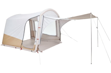 Image of Decathlon Quechua Air Seconds Inflatable Waterproof Camping Living Room, Khaki, 6 Person, 4006585