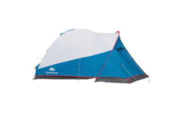 Image of Decathlon Quechua Arpenaz Fresh &amp; Black Waterproof Camping Tent, 3XL, Blue, 3 Person, 2611272