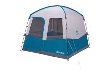 Image of Decathlon Quechua Arpenaz Pole-Supported Waterproof Living Area Shelter Base, Blue, 6 Person, 4006568