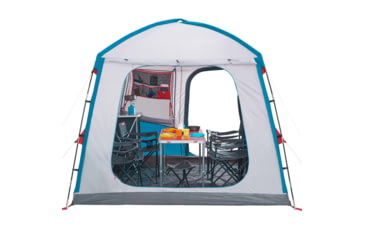 Image of Decathlon Quechua Arpenaz Pole-Supported Waterproof Living Area Shelter Base, Blue, 6 Person, 4006568