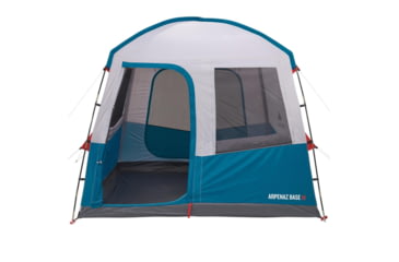 Image of Decathlon Quechua Arpenaz Pole-Supported Waterproof Living Area Shelter Base, Blue, 6 Person, 4006568