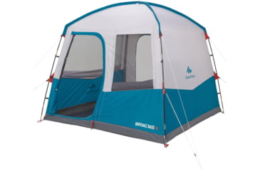 Image of Decathlon Quechua Arpenaz Pole-Supported Waterproof Living Area Shelter Base, Blue, 6 Person, 4006568