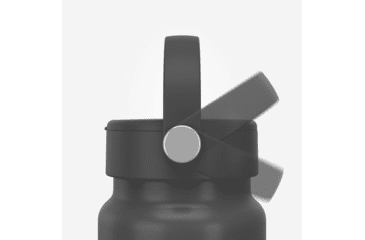 Image of Decathlon Quechua Double Wall Insulated Wide Mouth Stainless Steel Water Bottle, Black, 25oz, 4266687