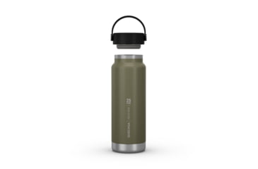 Image of Decathlon Quechua Double Wall Insulated Wide Mouth Stainless Steel Water Bottle, Green, 25oz, 4266688