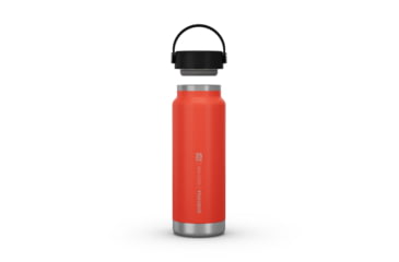 Image of Decathlon Quechua Double Wall Insulated Wide Mouth Stainless Steel Water Bottle, Red, 25oz, 4271089