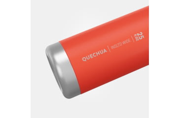 Image of Decathlon Quechua Double Wall Insulated Wide Mouth Stainless Steel Water Bottle, Red, 25oz, 4271089