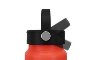 Image of Decathlon Quechua Double Wall Insulated Wide Mouth Stainless Steel Water Bottle, Red, 25oz, 4271089