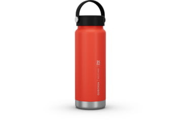 Image of Decathlon Quechua Double Wall Insulated Wide Mouth Stainless Steel Water Bottle, Red, 25oz, 4271089
