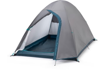 Image of Decathlon Quechua MH100 Waterproof Camping Tent, Grey, 2 Person, 4006573