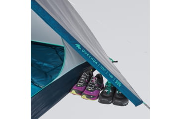 Image of Decathlon Quechua MH100 Waterproof Camping Tent, Grey, 3 Person, 4006574