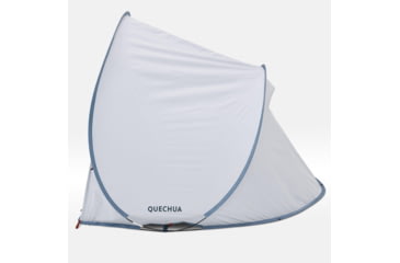 Image of Decathlon Quechua Pop-up Camping Beach Shelter Cool &amp; Blackout, White, XL, 4006567
