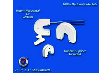 Image of Deep Blue Gaff Mounting Brackets