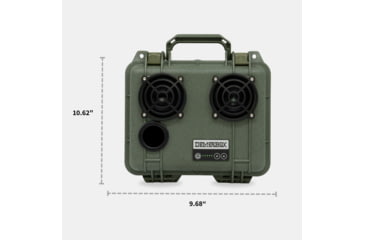 Image of Demerbox DB2 Speakers, Pesaro Green, DB2-1300-ODG
