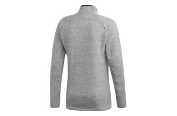 Image of Demo, Adidas Terrex Knit Fleece Jacket - Mens, Medium Grey Heather, M, CY2147-M