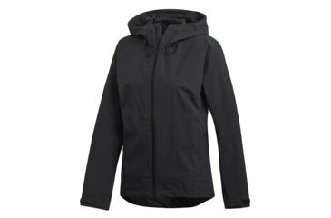 Image of Demo, Adidas Terrex Swift Rain Jacket - Women's, Black, Small, DS8870-S-001