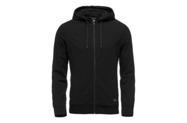 Image of Demo, Black Diamond Basis Full Zip Hoodie - Mens, Black, Medium, AP7522800002MED1